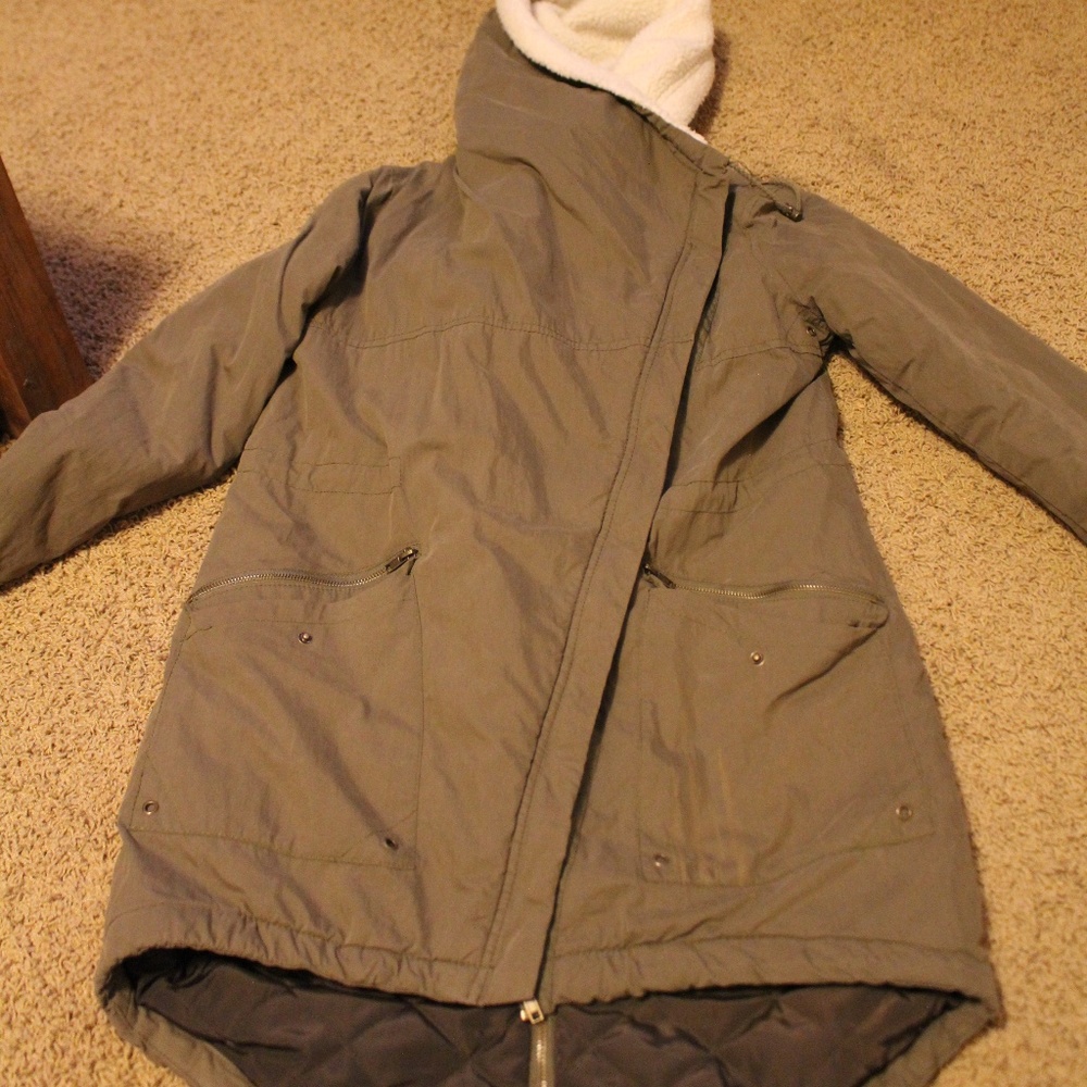 Army Green Winter Coat